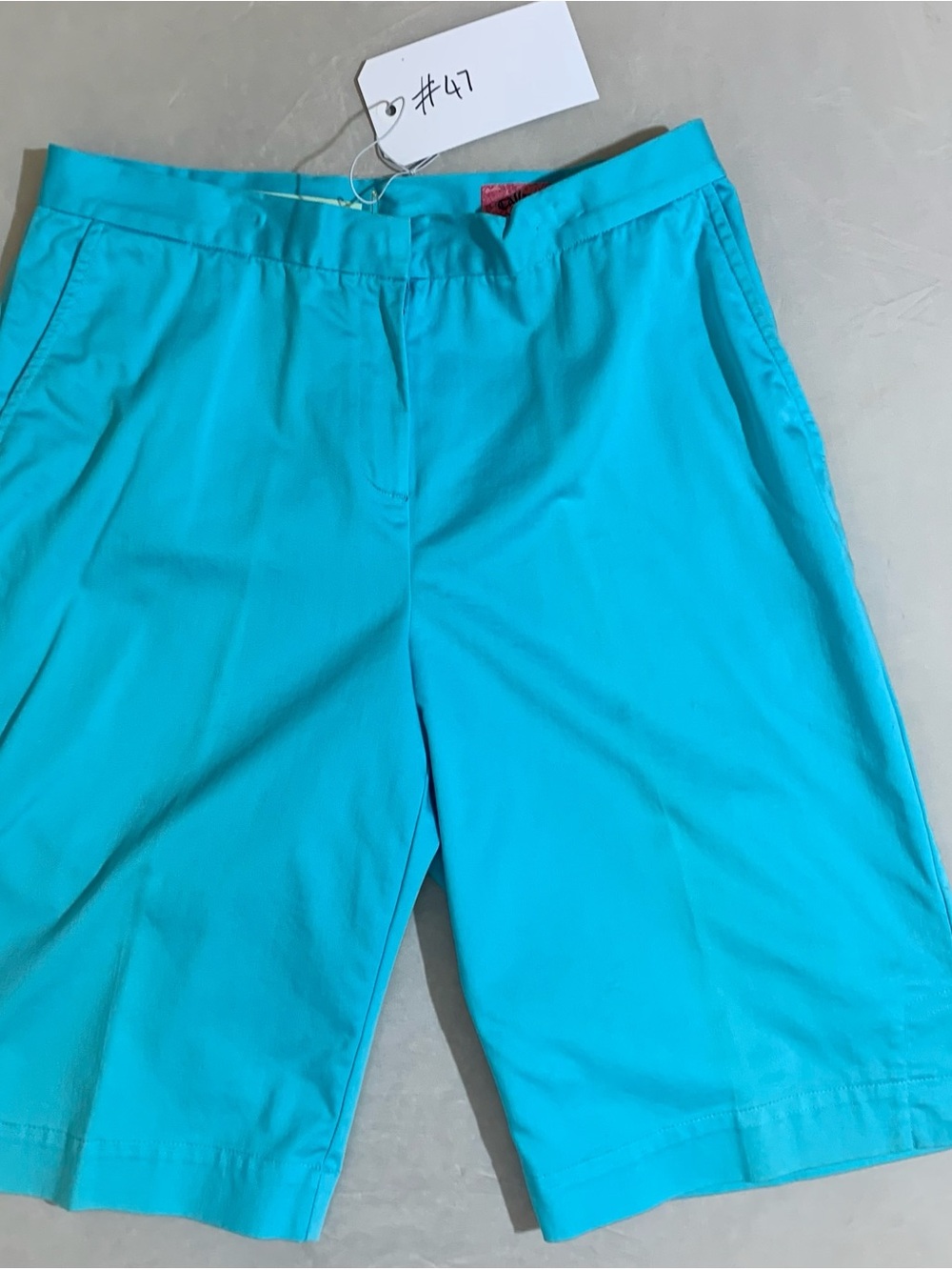 Callaway Golf Bright Aqua Cotton Shorts